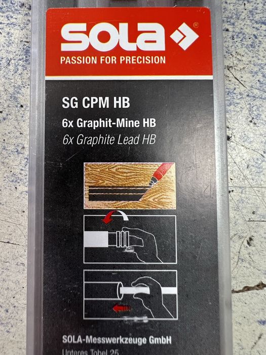 Графити HB за строителен молив  SG CPM HB
