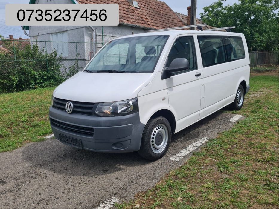 Volkswagen Transporter T5 model lung 8 locuri  140 CP