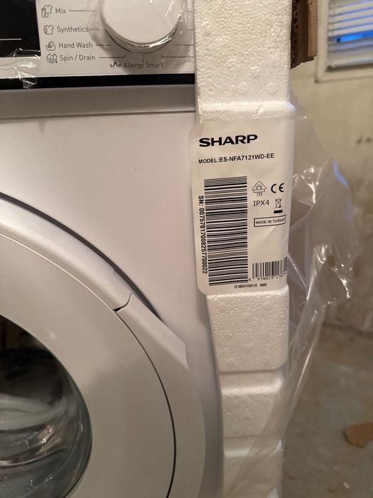 Пералня SHARP ES-NFA7121WD