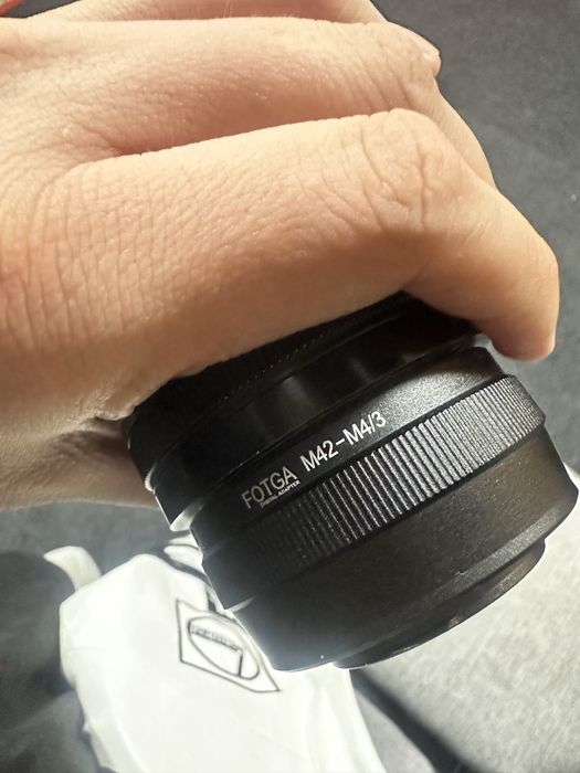 Гелиос обектив HELIOS 44M obektiv + adapter M42-M4/3 адаптер