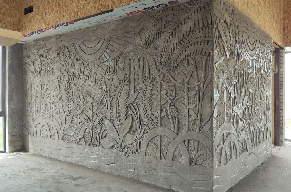 Барельефы, роспись стен, скульптуры, художники, декор, turlov,  rasm,