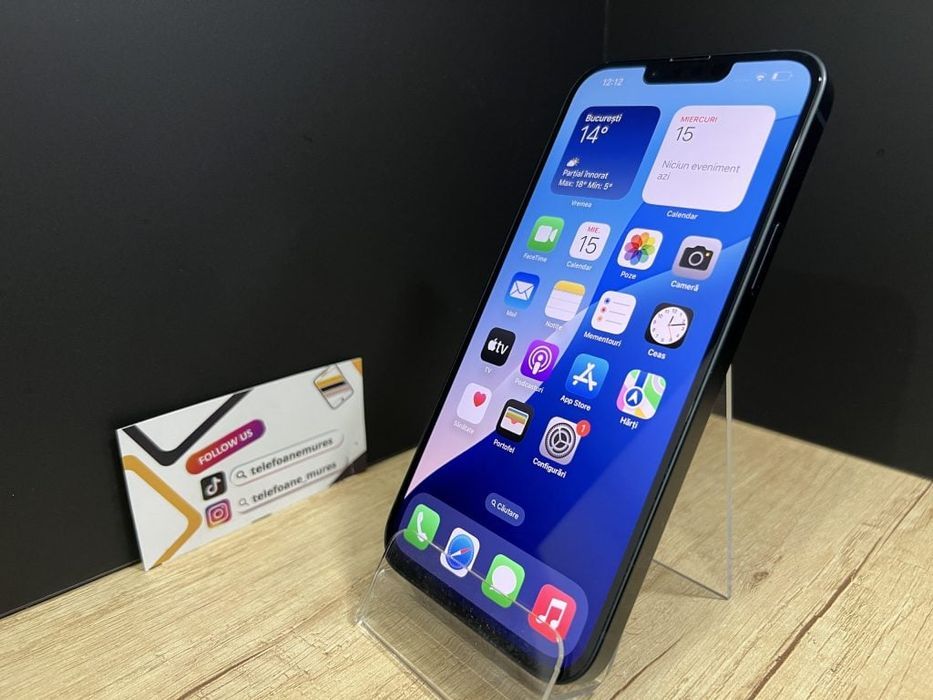 iPhone 14 Plus 128Gb Midnight Second-Hand 3 ani garanție, T