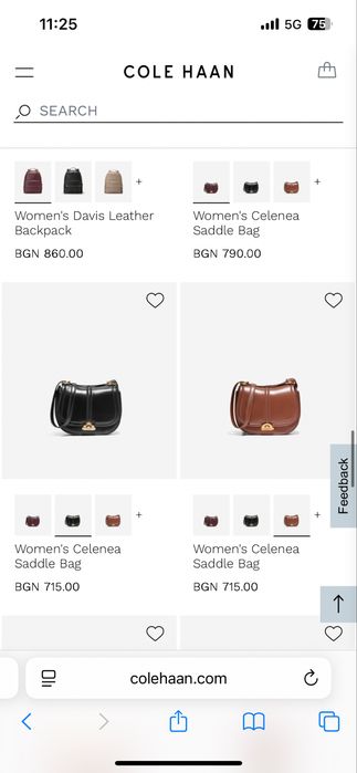 Cole Haan : Чанта/ Клъч - Оригинал