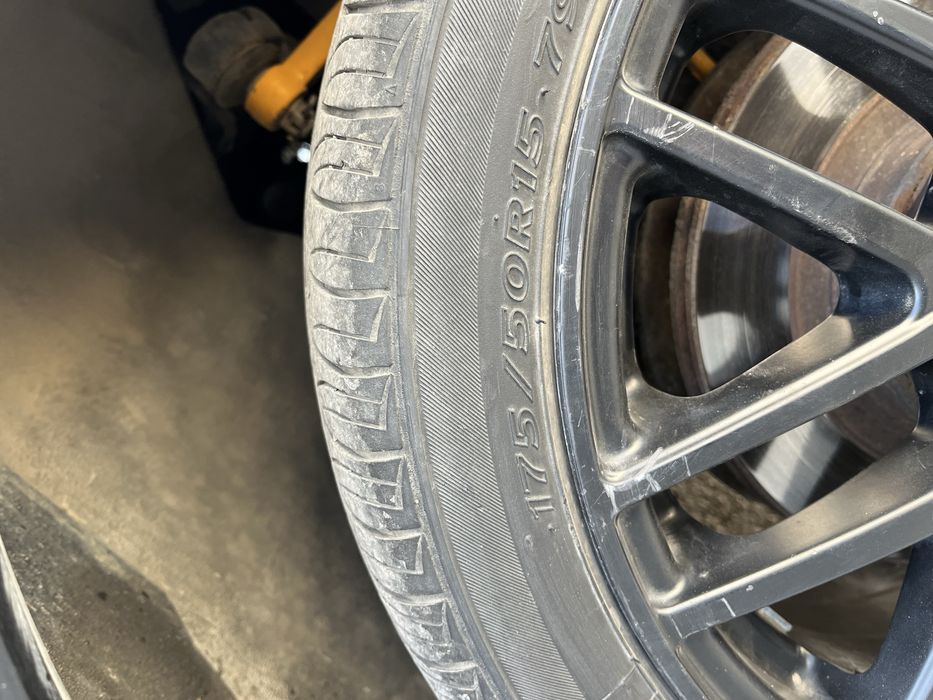 Шина с дисками в комплекте под пневму