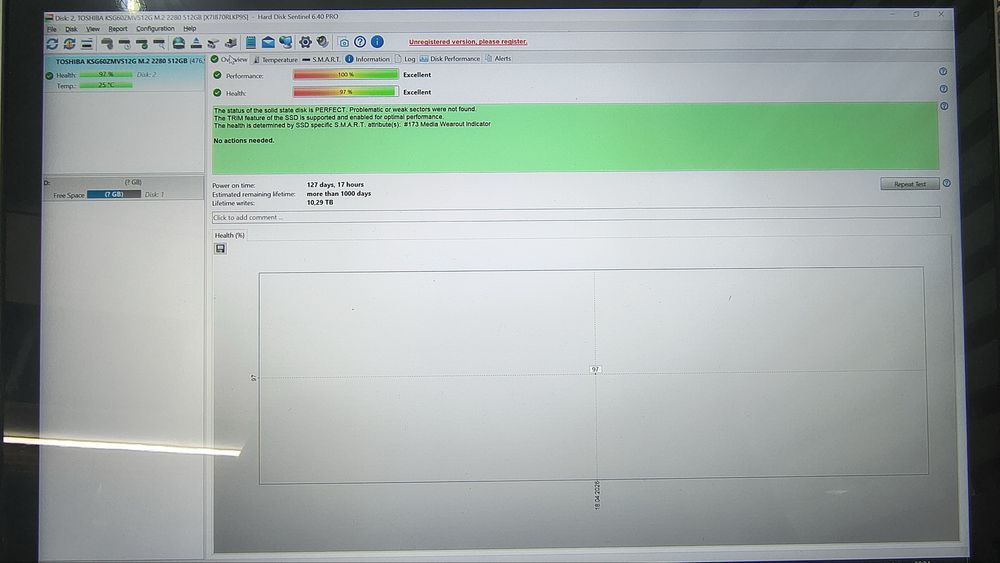 Toshiba KSG60ZMV512G M.2 512gb 6Gbps SATA SSD