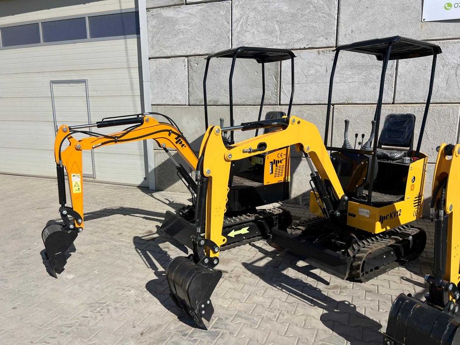 Mini excavator JPC  - 12 Hp , 1 Tona  (Nou 2025) + Video