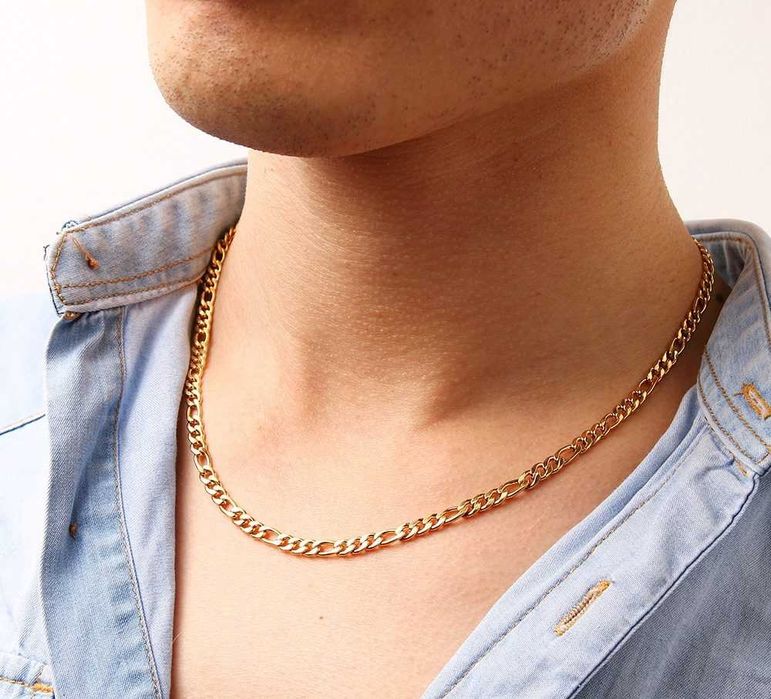 50см 60см синджир ланец златен сребърен златна сребърна верижка гривна