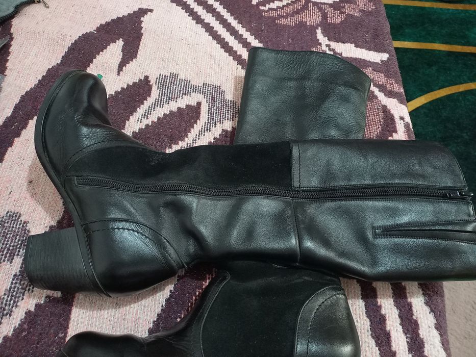 Cizme din piele naturala pentru fete