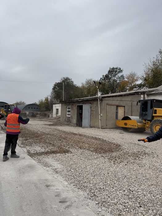 Асфальтирование дворов, ангаров