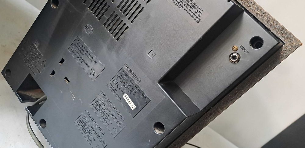Sony SA-WMSP2 Bass Reflex sbwoofer activ dedicat