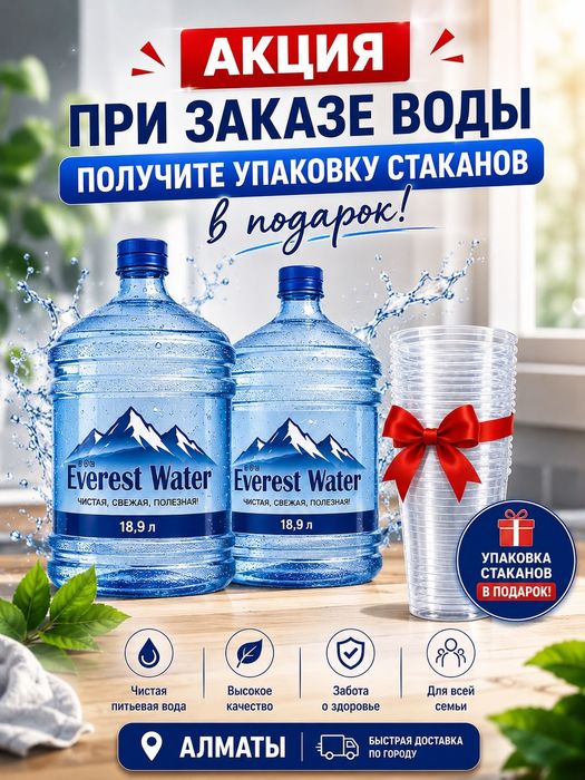 Свежая вода 20 л — быстрая доставка