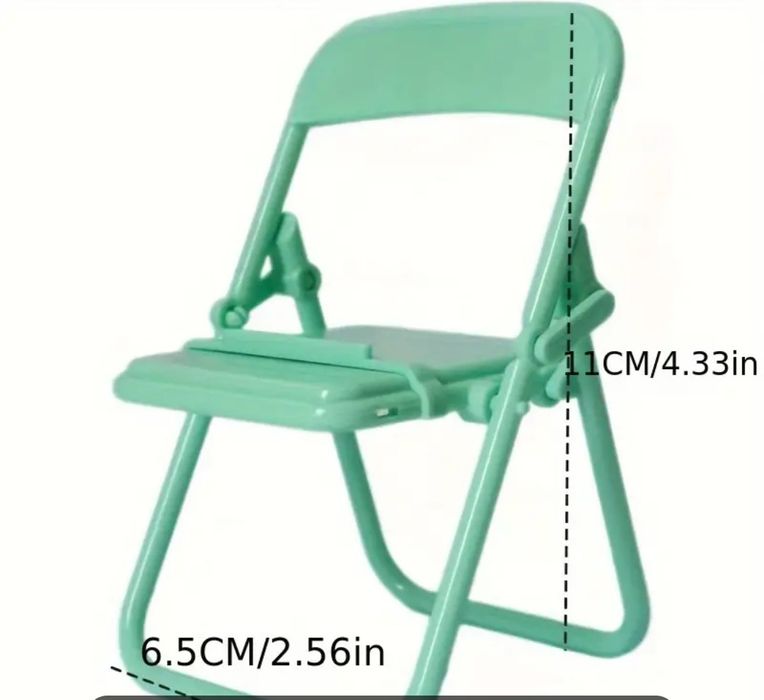 Креативна сгъваема табуретка Стойка за мобилен телефон