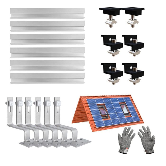 Set suport panouri solare PV pentru țiglă montaj 3 module PV Sibiu • OLX.ro