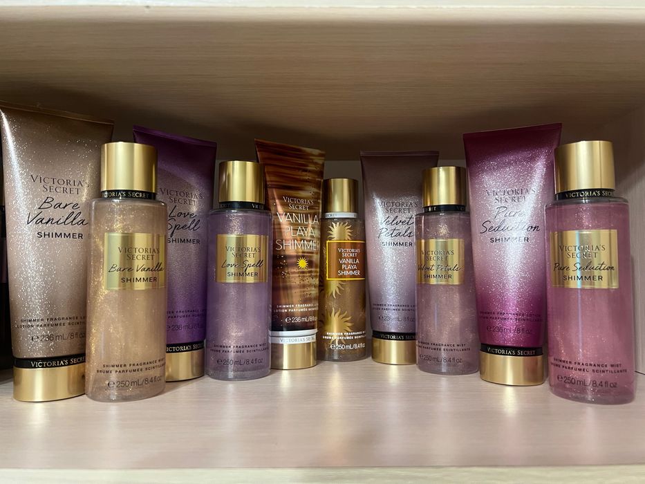 Victoria’s Secret Оригинален спрей / лосион с блестящи частички