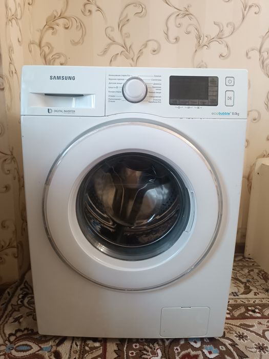 Samsung 8 kg avtomat kir yuvish mashinasi (EcoBubble) б/у