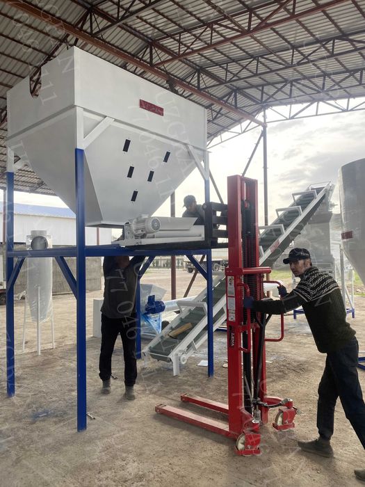 Yem uskuna em ishlab ciqarish uskunasi Линия для комбикорм бройлер