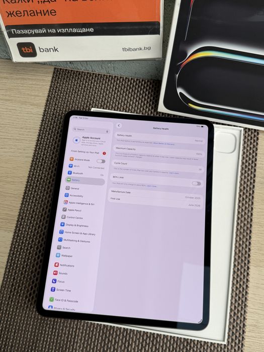 НОВ•Apple iPad Pro 13’ 256GB M5 /WiFi / Space Black