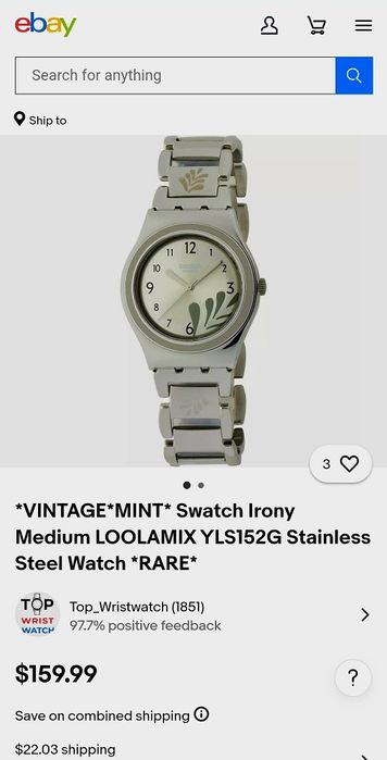 Swatch Irony 75лв.