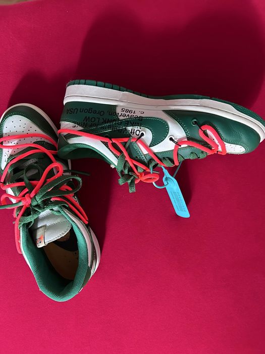Off white dunk Green