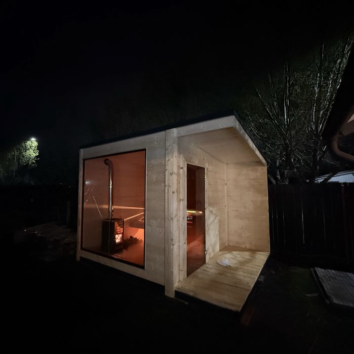 Sauna premium de exterior