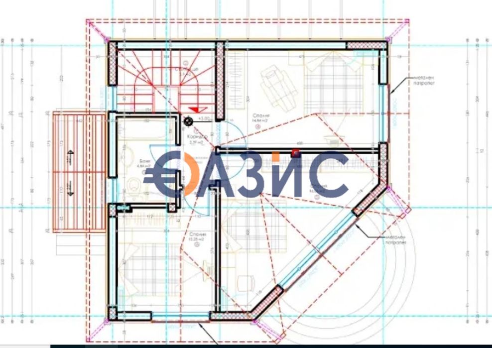 Продава се Къща в с. Кошарица, Област Бургас - 135 кв.м за 1015 €/кв.м - Снимка #3