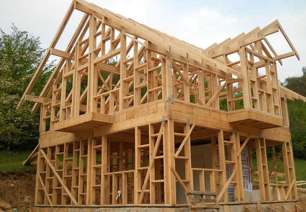 строим каркасный дом