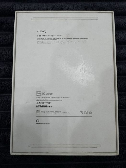 Apple Ipad m4 pro11 256gb