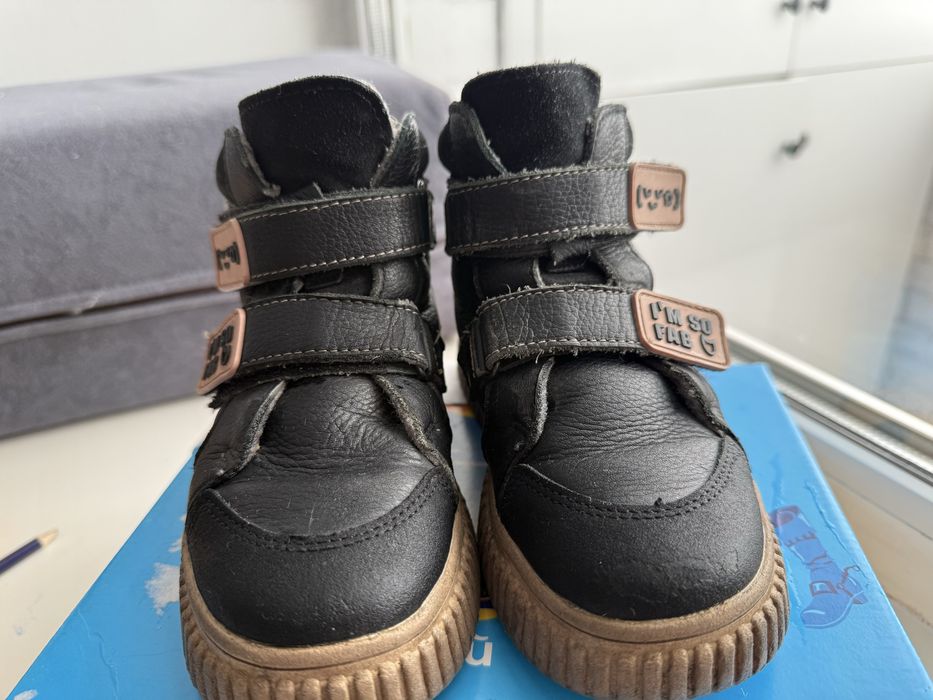 Продам детские кожаные сапоги