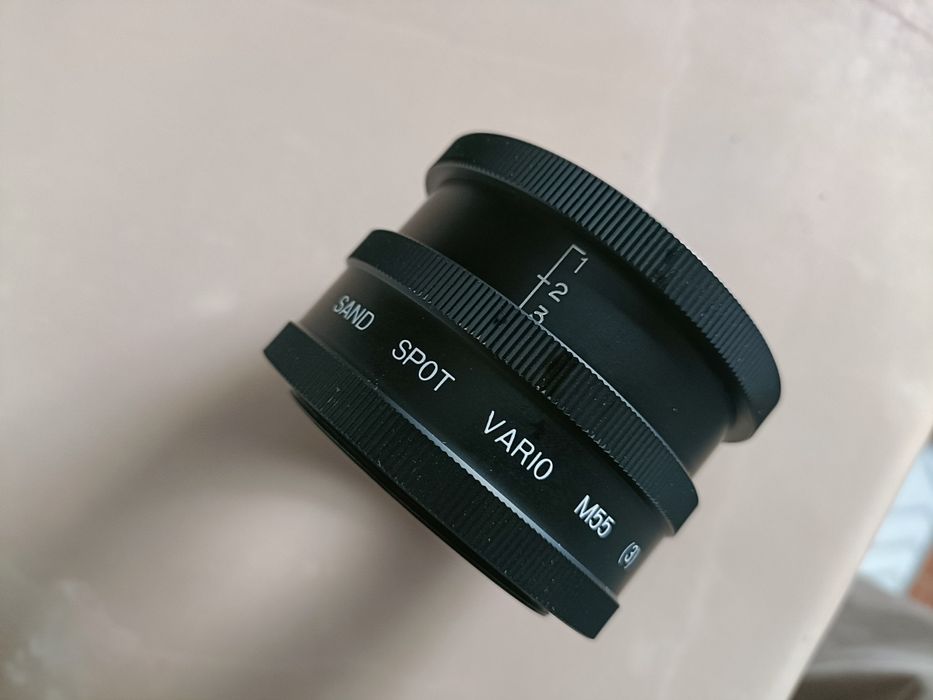 Lentilă efect sand spot