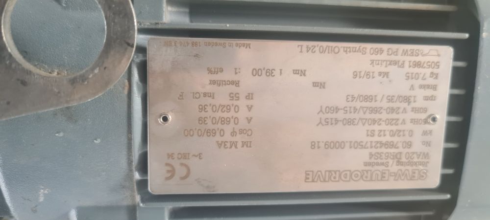 Motor cu reductor cazan țuică palinca, proțap, etc