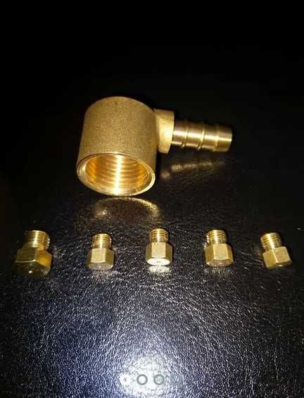 Vând set diuze ARAGAZ, pentru gaz de butelie și racord de furtun