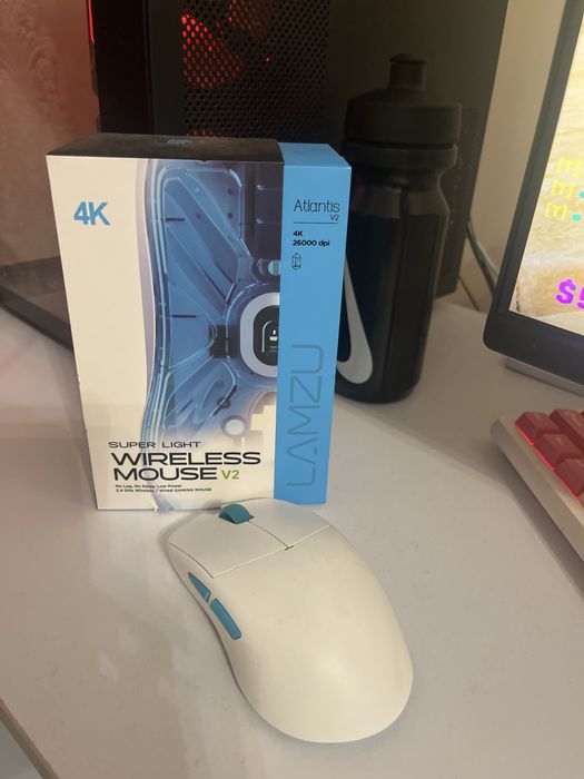 Akko 3084b plus + ,lamzu atlantis v2 4k ,  коврик MGG,hyperx