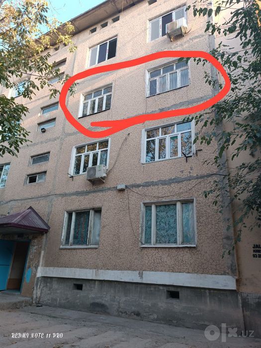 Bir xonali uy baland va kotta