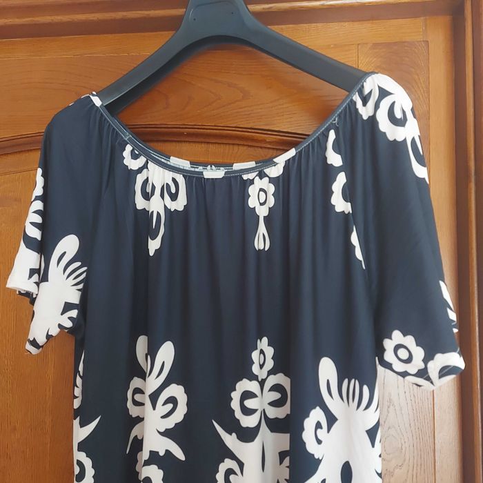 Rochie negru cu alb NOUA