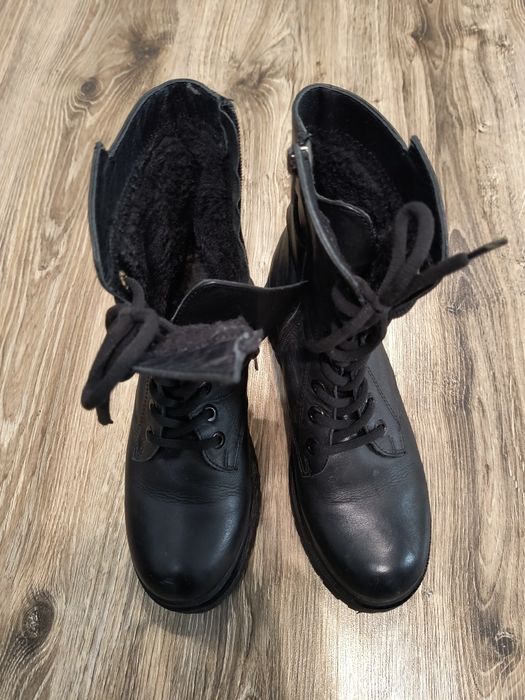 Кожени зимни боти