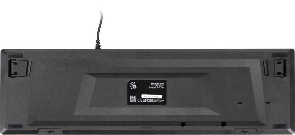 Проводная механическо-мембранная игровая клавиатура Bloody B500N +/