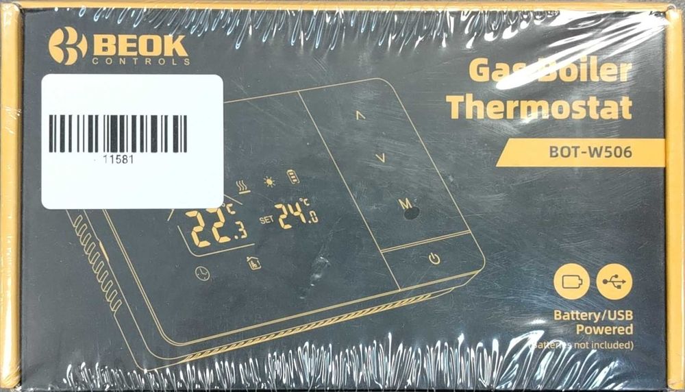 Termostat Wi-Fi pentru centrală Beok BOT-W506 [#11581#]