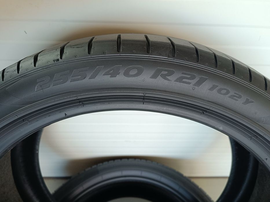 2бр летни гуми 255/40/21/Pirelli pzero r01/dot0223/4.6мм/пирели/