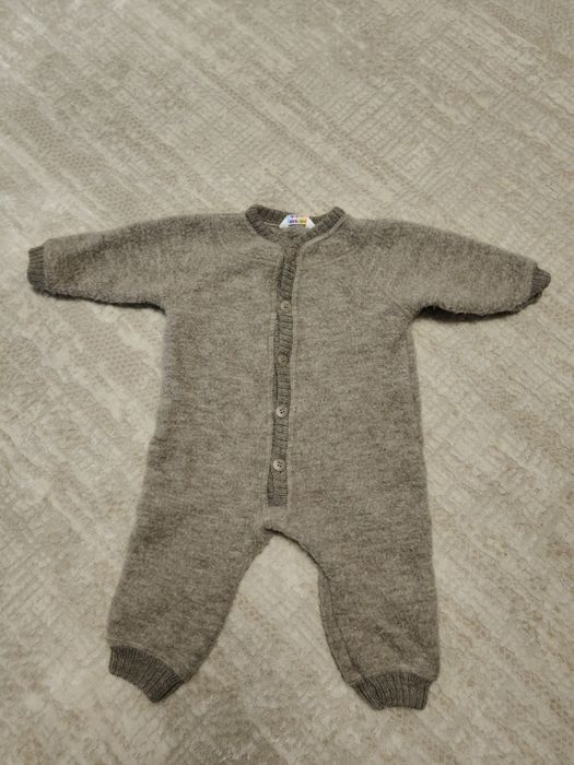 Set Joha -Overall-salopeta,mănuși, cagula Lana Merinos si fleece