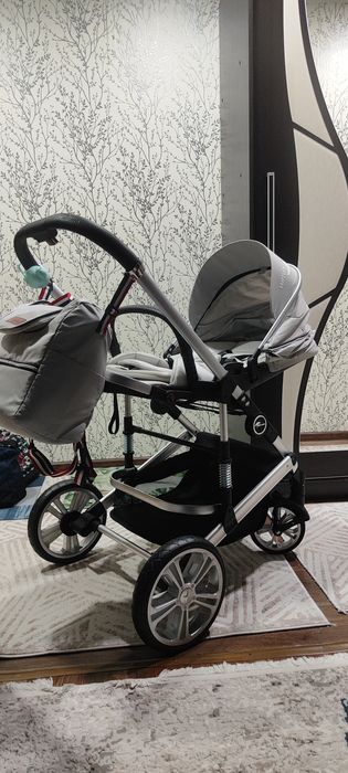 Коляска прогулочная Wingoffly U8, серый