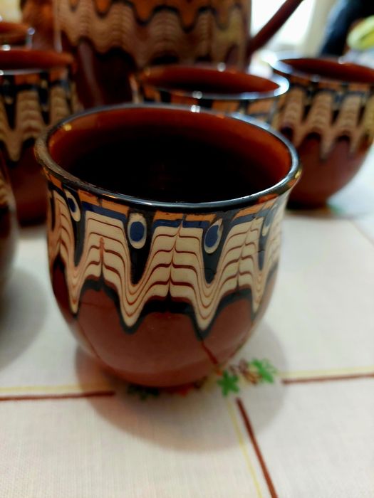 Стар  керамичен  сервиз,нов