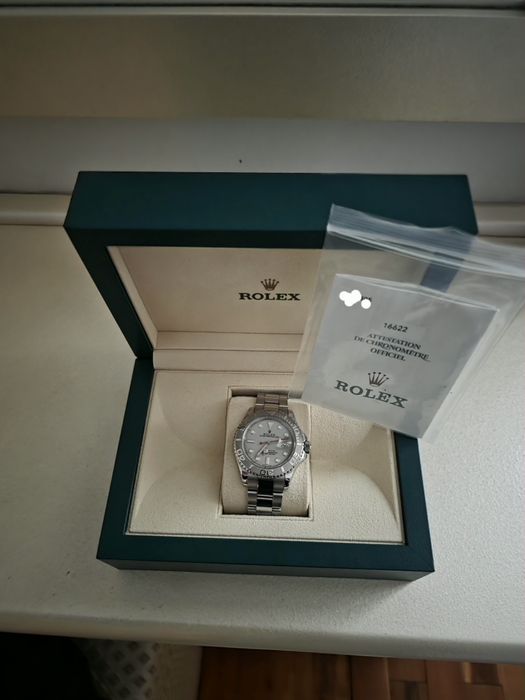 Vand Rolex Yacht Master 16622 full box ca nou