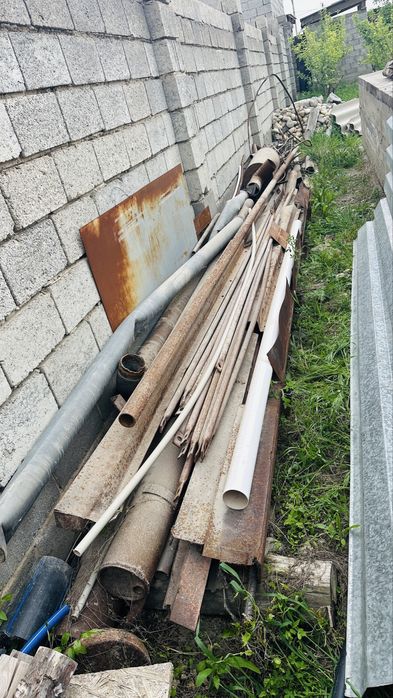 Метал листы, мангал, печка, трубы,