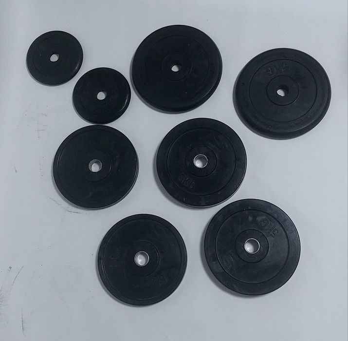 Блины прорезиновые от 1кг  до 5кг