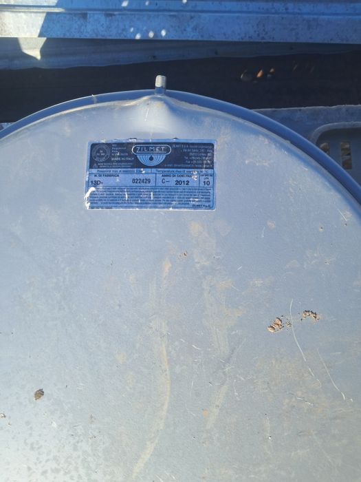 Vas expansiune/ și arzătoare centrale termice