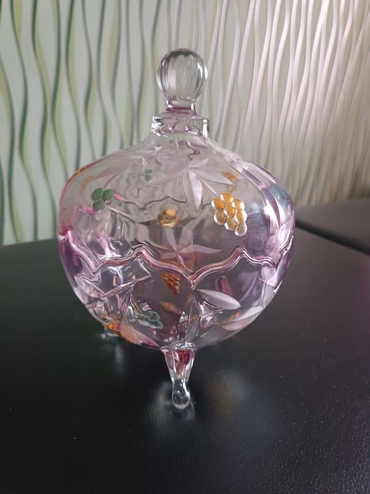 Розовое стекло набор