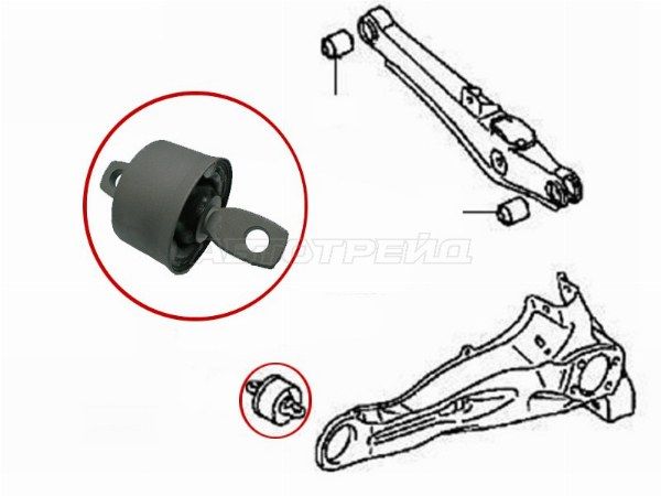 Сайлентблок Mitsubishi Asx