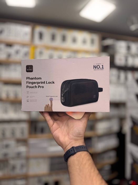 Барсетка с отпечатком пальцев / Доставка 24/7