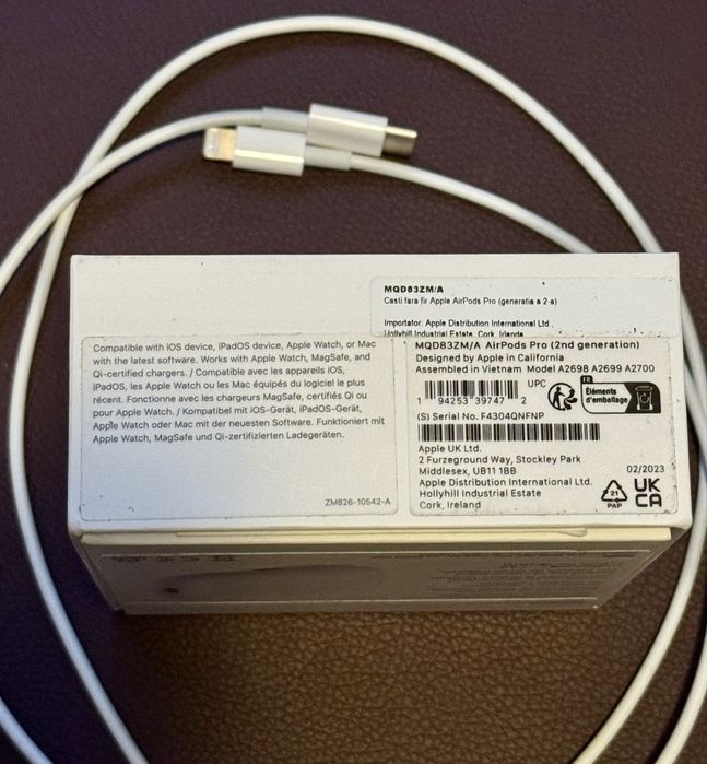 Apple AirPods Pro 2nd gen, 2022, originale