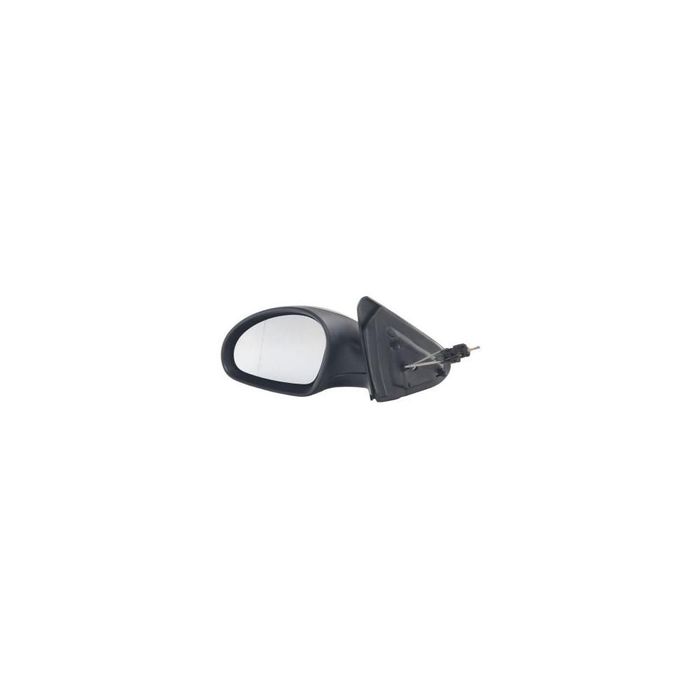 Oglinda exterioara Seat Leon (1M1), 11.2003-05.2005, Seat Toledo 2 (1M2), 04.2003-09.2004, stanga/dreapta, Crom, electrica, Cu incalzire, carcasa neagra, Asferica, View Max, 1M1857507K; 1M1857507K01C; 3B08